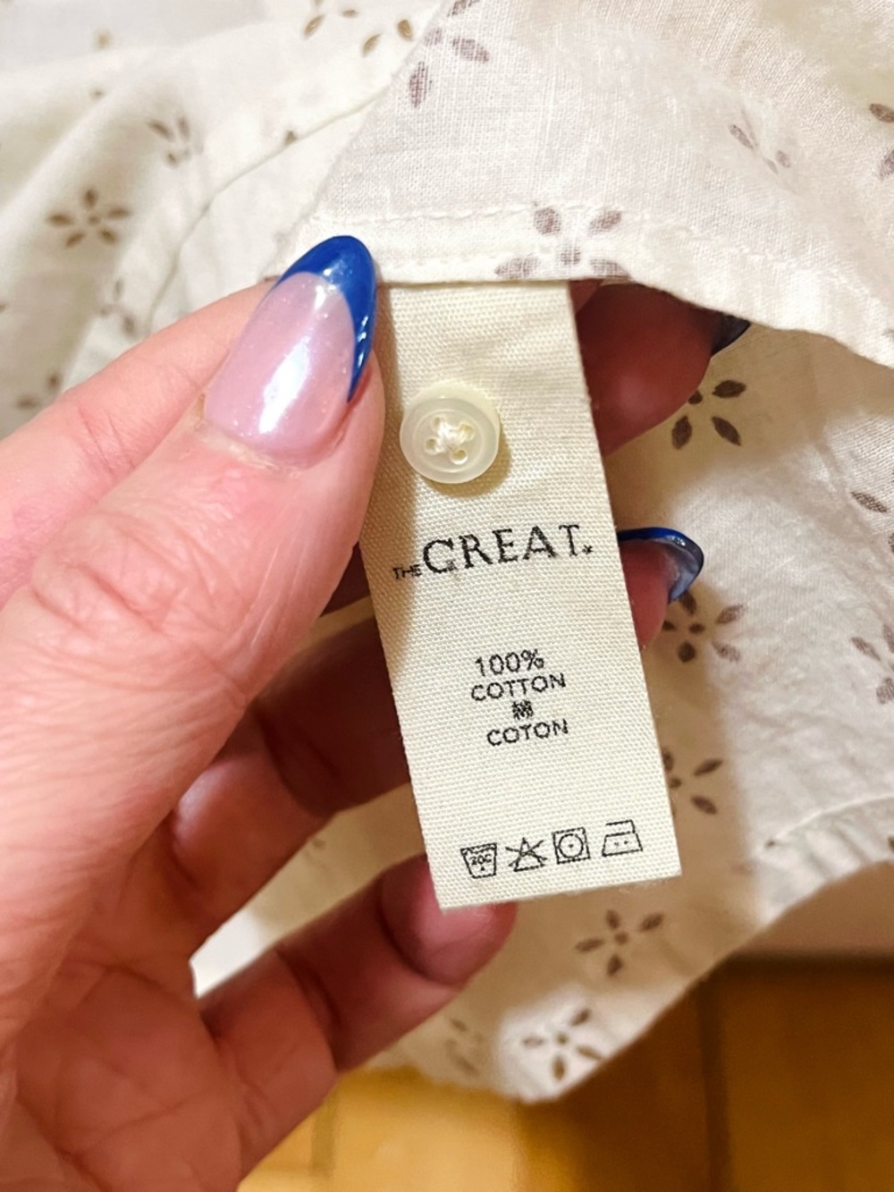 THE GREAT. Sterling top. Size 3. - Picture 12 of 13
